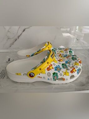Unisex Crocs Pokémon x Classic Clog 2 Starters 207765-94S MEN'S SIZE 9 NEW